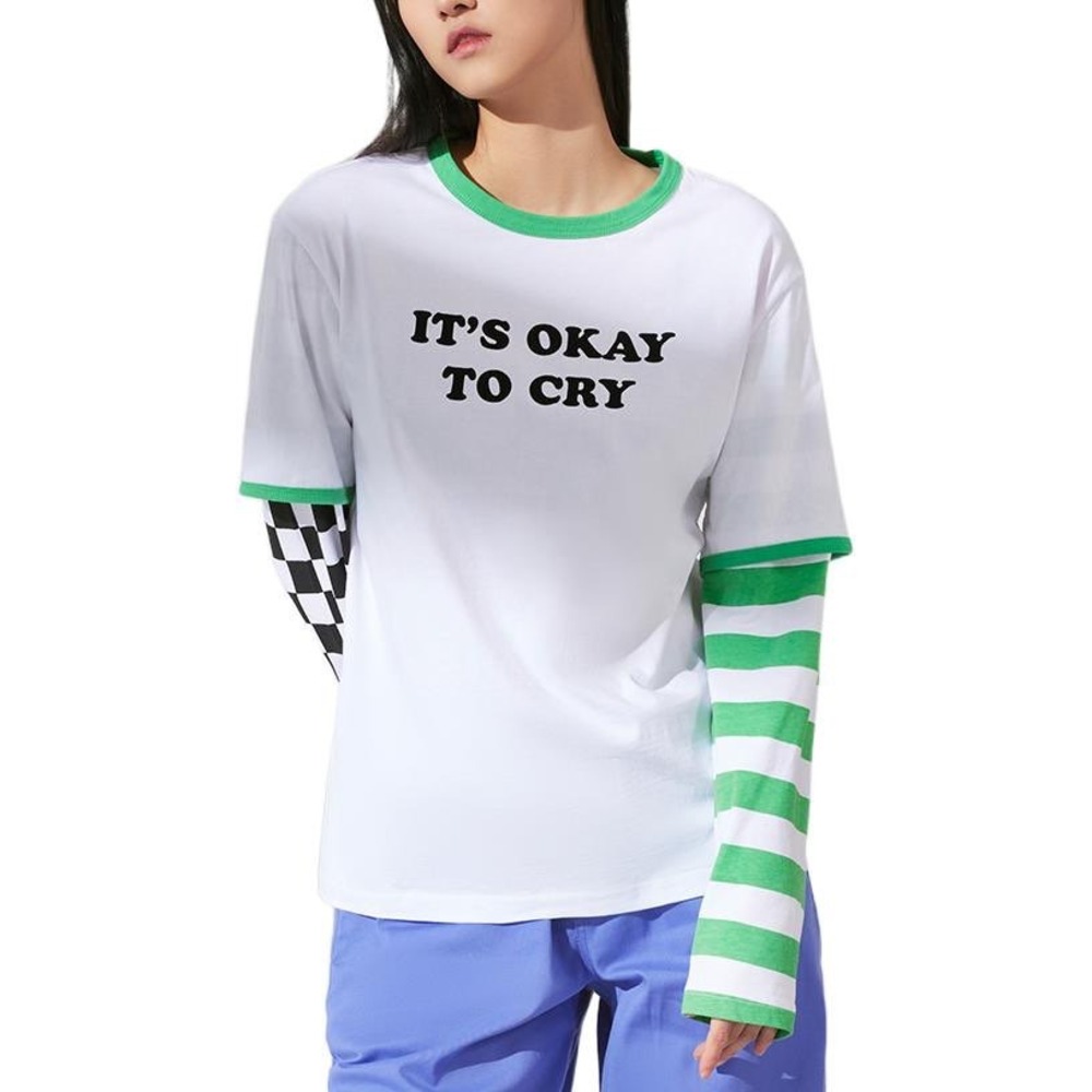 Vans x Tom Whack "It's‎ Okay To Cry" Long Sleeve Tee Medium Skater Streetwear - Picture 3 of 7